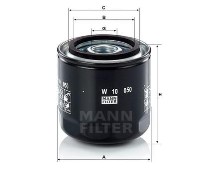 filter olejový mann W 10050