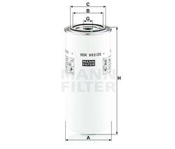 filter paliva mann WDK 962/20