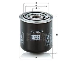filtrer olejový mann WD 920/9