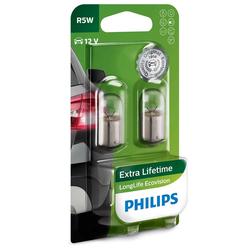 Philips 12V R5W 5W BA15s LongerLife EcoVision - blister 2ks