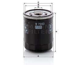 filter olejový mann W 7063