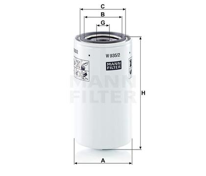 filter olejový mann W 935/2