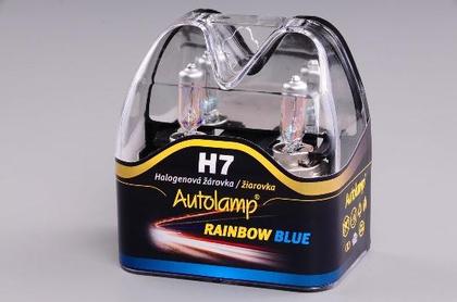 Autolamp Žiarovka 12V 55W H7 Rainbow Blue- sada 2ks