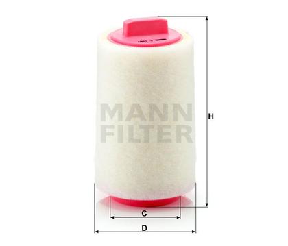 filter vzduchový mann C 1287