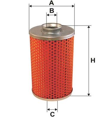 WIX filter paliva 95119E = PJ 4 (PJ4)