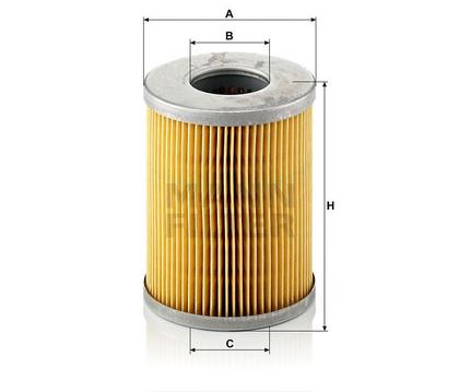 filter paliva mann P 824x