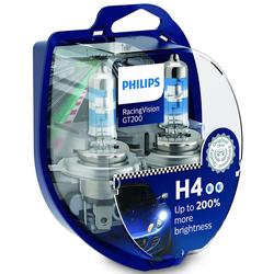 Philips 12V H4 60/55W P43T RacingVision GT200 - set 2ks