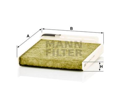 filter peľový mann FP 1829 biofunkčný Frecious Plus