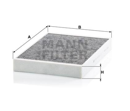 filter peľový mann CUK 34003 s aktívnym uhlím