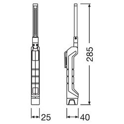 Osram multifunkčné svietidlo LEDinspect POCKET-B200