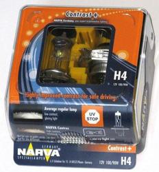 žiarovka NARVA H4 12V 100/90W P43T Contrast (BOX)
