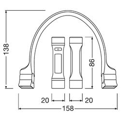 Osram pracovné svietidlo IL413 LED LEDinspect® WEARABLE NECK LIGHT