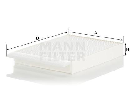 filter peľový mann CU 30012 = CU 30009