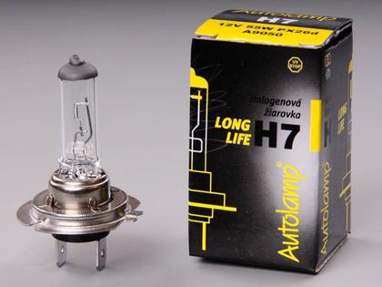 AUTOLAMP Žiarovka 12V 55W H7 PX26D Long Life