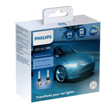 PHILIPS LED Ultinon Essential H1 12V-24V 19W 6500K