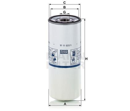 filter olejový mann W 11020/1