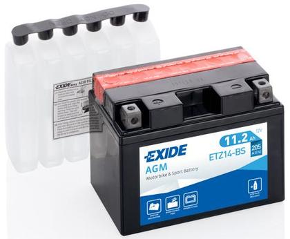 Exide motobatéria AGM 12V 11,2Ah (ETZ14-BS)