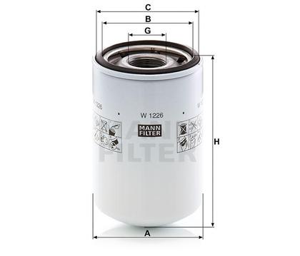 filter olejový mann W 1226