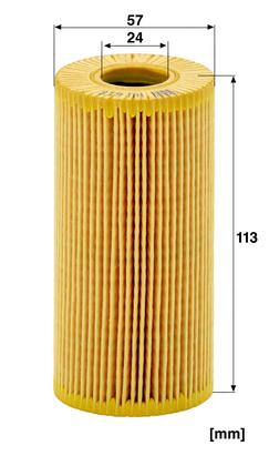 filter olejový mann HU 618y