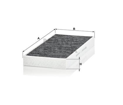 filter peľový mann CUK 36003 s aktívnym uhlím