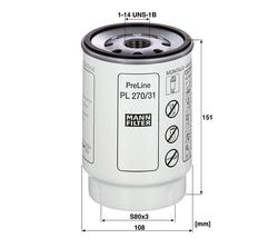 filter paliva mann PL 270/31z