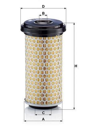 filter vzduchový mann C 940/2