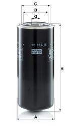 filter olejový mann WD 962/15