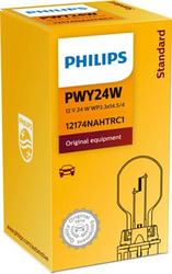 Philips 12V 24W PWY24W WP3.3x14.5/4