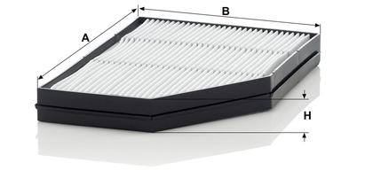 filter peľový mann CU 32002