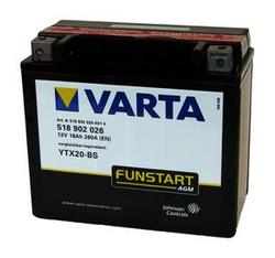 VARTA FUNSTART AGM 12V  18Ah 250A (YTX20-BS) ľavá