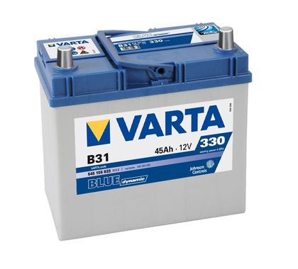 VARTA BLUE Dynamic 12V 45Ah 330A Asia malý kontakt